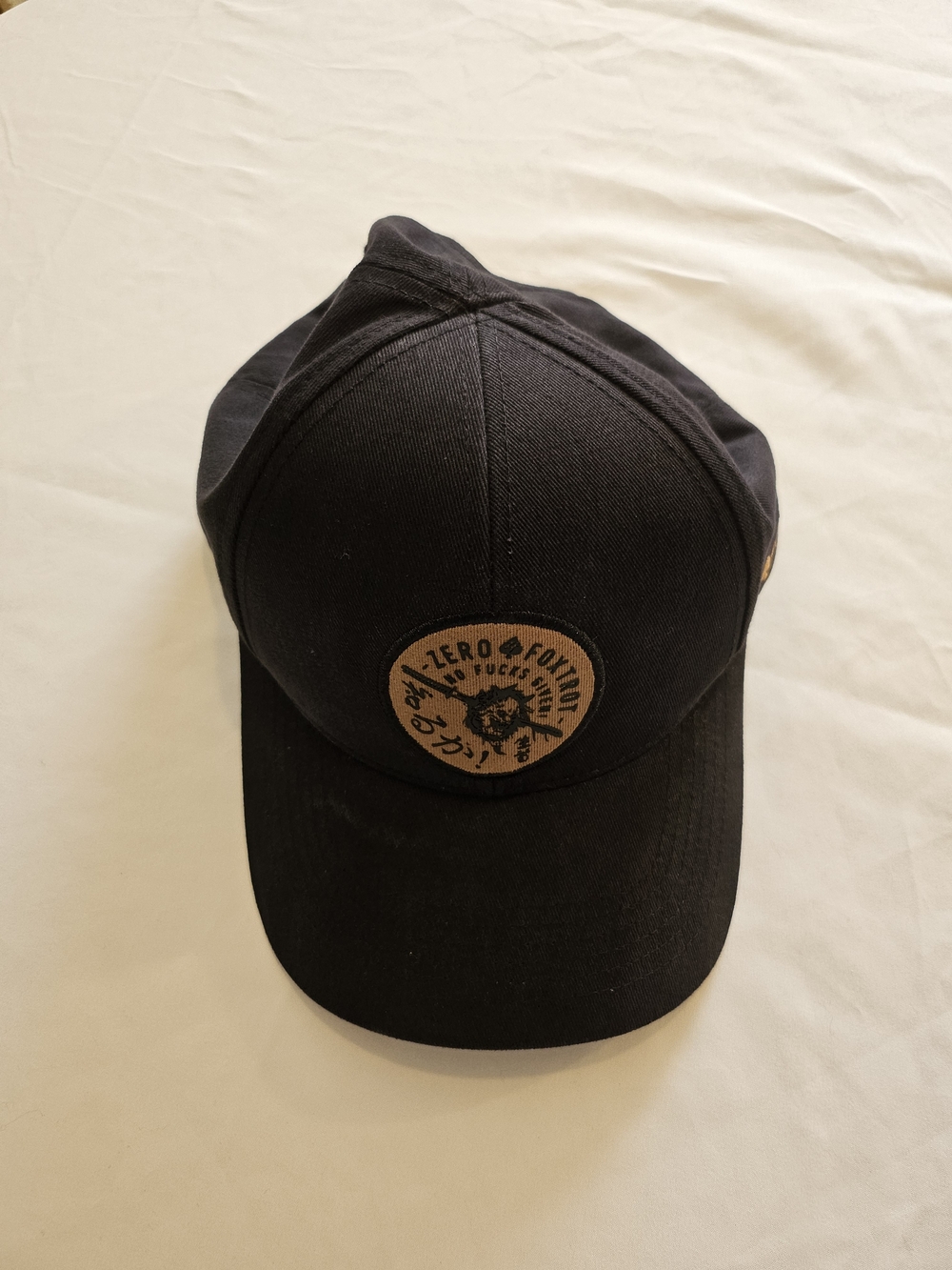 Black Patch Baseball Cap